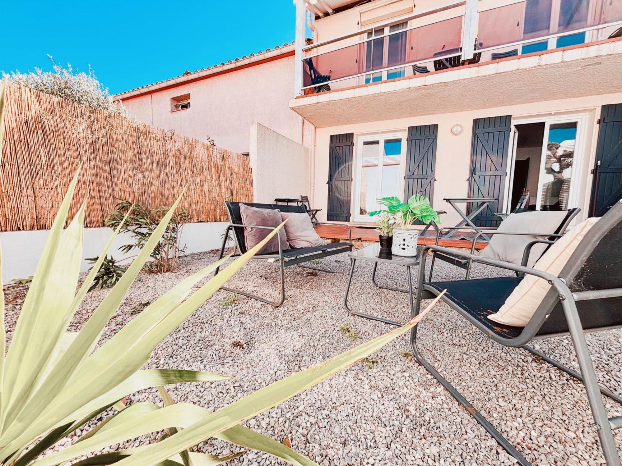 Avec Jardin Privatif A 300m De La *2* * Canet-en-Roussillon
